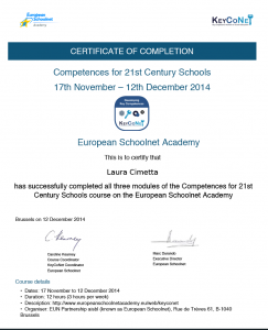 ESA 21 century competence skills